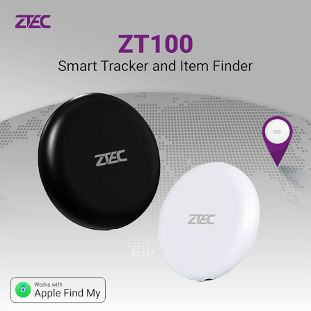 อุปกรณ์ติดตาม ZTEC Tag ZT100 สีขาว (ใช้งานกับแอปฯ Find My)_1